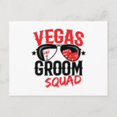Vegas Wedding - Vegas Bachelor Party Postkarte (Vorderseite)