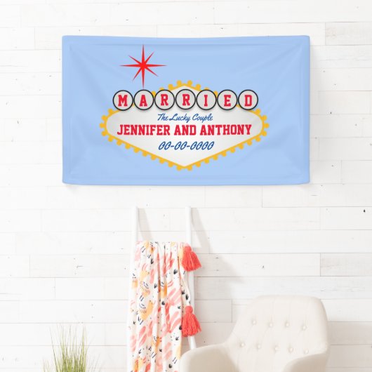 Vegas Welcome Sign Style Personalisieren Banner (Insitu)