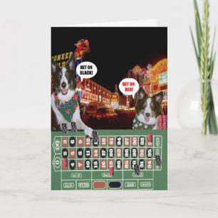 Vegas-Welpen Dankeskarte