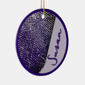 VegasRae - Einprägte Gedenkstätte Keramik Ornament (Rechts)