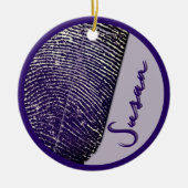 VegasRae - Einprägte Gedenkstätte Keramik Ornament (Vorne)