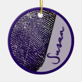 VegasRae - Einprägte Gedenkstätte Keramik Ornament