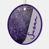 VegasRae - Einprägte Gedenkstätte Keramik Ornament (Links)