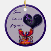 VegasRae - Einprägte Gedenkstätte Keramik Ornament (Hinten)