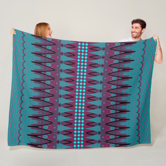 VegasRae-Polarspitzen Fleecedecke (Beispiel)