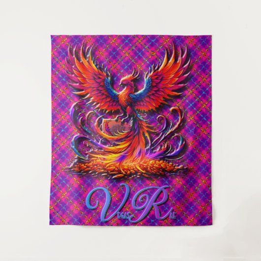 VegasRae Wandteppich (Vorderseite)