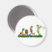 Vegenivore Magnet (Vorderseite/Rückseite)