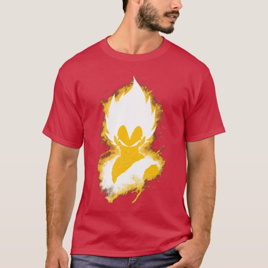 Vegeta Klassiker T-Shirt (Vorderseite)
