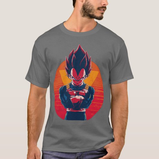 vegeta retro T-Shirt (Vorderseite)