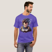 Vegeta-Stil lustig T-Shirt (Vorne ganz)