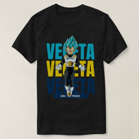 Vegeta TShirtvegeta blau TShirtby nie aufschalten T-Shirt (Design vorne)