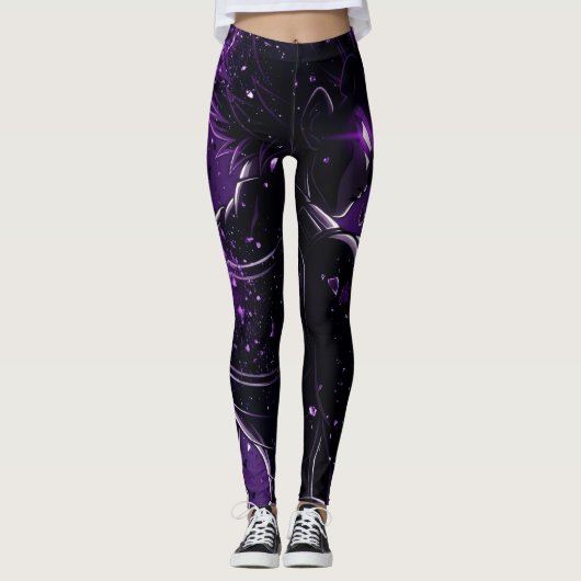 Vegeta Ultra Ego Leggings (Vorderseite)