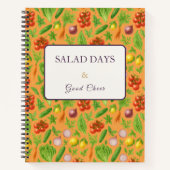 Vegetable Garden Notebook — Clementine Notizblock (Vorderseite)