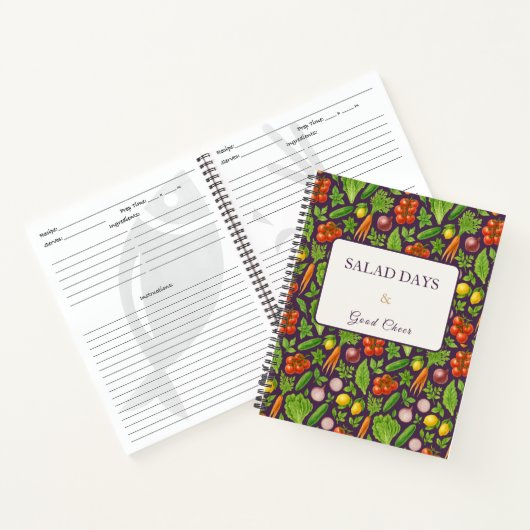 Vegetable Garden Notebook — Devine Plum Notizblock (Innenseite)