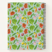 Vegetable Garden Notebook — Soft Wedgwood Notizblock (Rückseite)