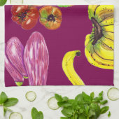 Vegetable Harvest Kitchen Towels Geschirrtuch (Gefaltet)