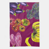 Vegetable Harvest Kitchen Towels Geschirrtuch (Vertikal)