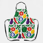 Vegetable pattern schürze (Vorderseite)