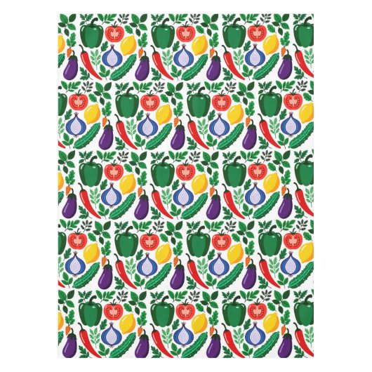 Vegetable pattern tischdecke (Vorderseite)