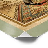 Vegetable Waltz Dancing Veggies Vintage Victorian Poster (Ecke)