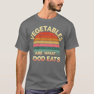 Vegetables Are What Food Eats boy T-Shirt