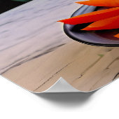 Vegetables Christmas Tree, Lettuce Leaves & Cherry Poster (Ecke)