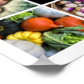 VEGETABLES Collage Poster (Ecke)