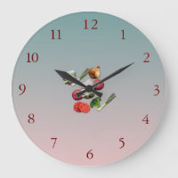 Vegetables Design> Küche Wanduhr