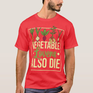 Vegetables Gartengarten Vegetarier Plaka T-Shirt