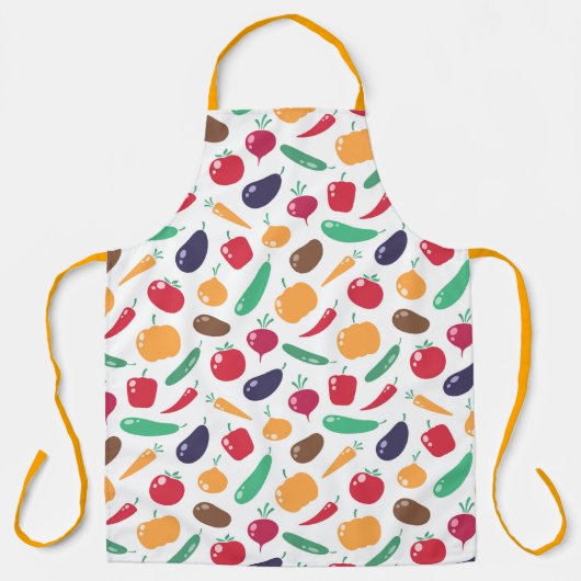 Vegetables Pattern Schürze (Vorderseite)