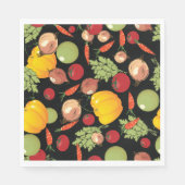 Vegetables Pattern Serviette (Vorderseite)