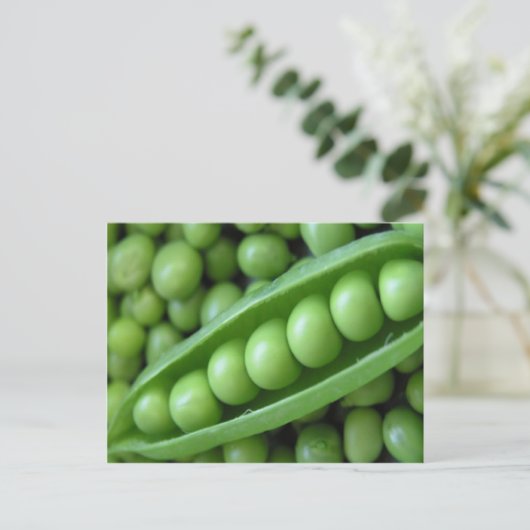 VEGETABLES PEAS POSTKARTE (Stehend Vorderseite)