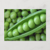 VEGETABLES PEAS POSTKARTE (Vorderseite)