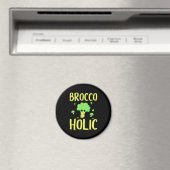 Vegetarian Brocco Holic Magnet (In Situ (Geschirrspüler))