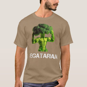 Vegetarian Broccoli Bodybuilder Sauber essen Gewic T-Shirt