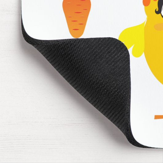 Vegetarian Chick Mousepad (Ecke)