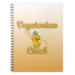 Vegetarian Chick Notizblock