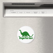 Vegetarian Dinosaurier Magnet (In Situ (Geschirrspüler))