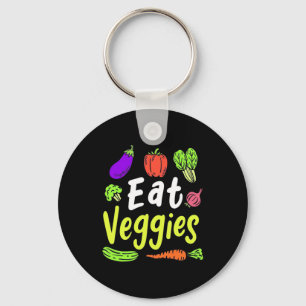 Vegetarian Eat Veggies Schlüsselanhänger