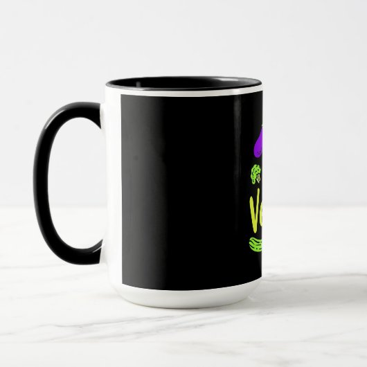 Vegetarian Eat Veggies Tasse (Links)