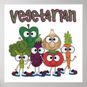 Vegetarian Poster (Vorne)