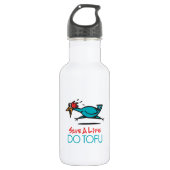 Vegetarian Tofu Trinkflasche (Vorderseite)