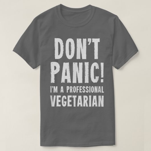 Vegetarier 1850 T-Shirt (Design vorne)