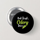 Vegetarier, aber erster Saft Button (Vorne & Hinten)