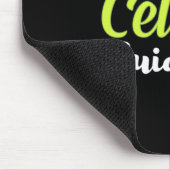 Vegetarier, aber erster Saft Mousepad (Ecke)