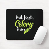 Vegetarier, aber erster Saft Mousepad (Mit Mouse)