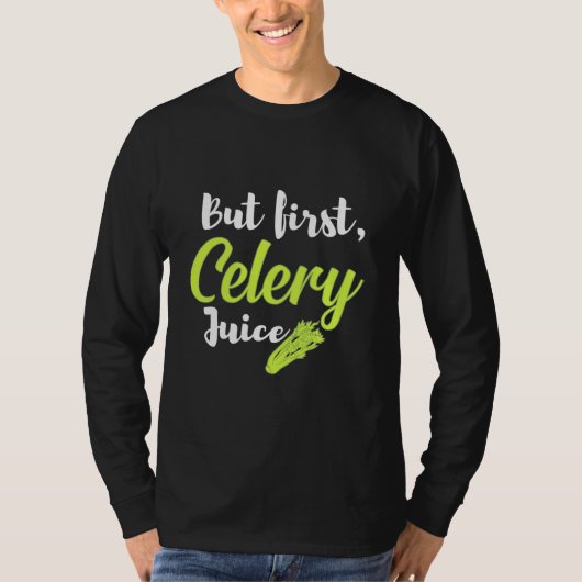 Vegetarier, aber erster Saft T-Shirt (Vorderseite)