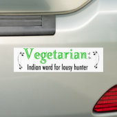 Vegetarier Autoaufkleber (Auf Auto)