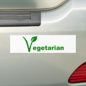 Vegetarier Autoaufkleber (Auf Auto)