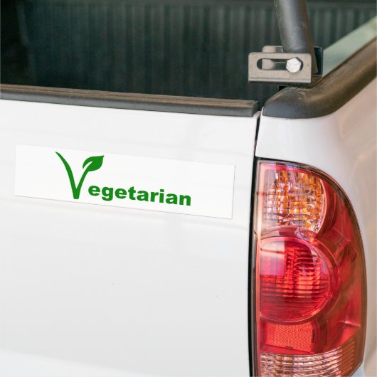 Vegetarier Autoaufkleber (Auf Lkw)